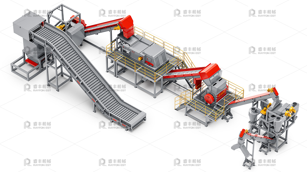 Latest company case about Congratulations! RAYFON Set up a Hammering Crushing Line for Post-Consuner ABS PS Waste Plastic Recycling in the US