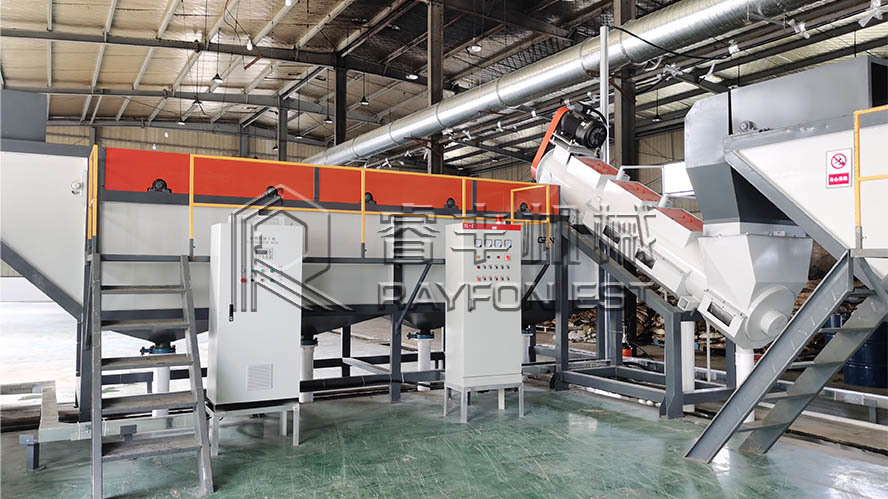 Latest company case about 500kg/h PP Woven Bag Recycling Washing Line Project: Producing Clean PP Flakes from Waste Bags