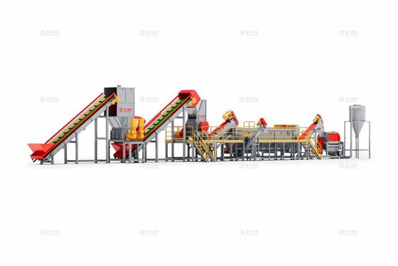 Qualidade Linha de lavagem para reciclagem de plástico HDPE fábrica